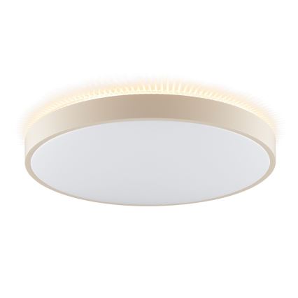 Brilliant - LED mennyezeti lámpatest SOLISTRA LED/36W/230V átm. 54 cm bézs