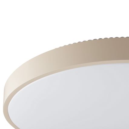 Brilliant - LED mennyezeti lámpatest SOLISTRA LED/36W/230V átm. 54 cm bézs