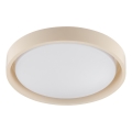 Brilliant - LED mennyezeti lámpatest SONORA LED/12W/230V 3000K átm. 31 cm bézs