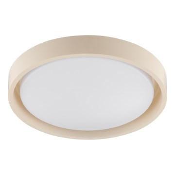 Brilliant - LED mennyezeti lámpatest SONORA LED/12W/230V 3000K átm. 31 cm bézs