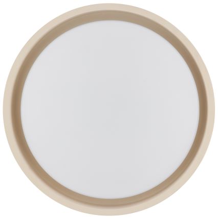 Brilliant - LED mennyezeti lámpatest SONORA LED/12W/230V 3000K átm. 31 cm bézs
