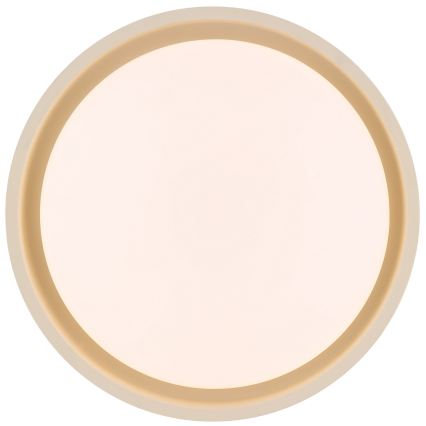 Brilliant - LED mennyezeti lámpatest SONORA LED/12W/230V 3000K átm. 31 cm bézs