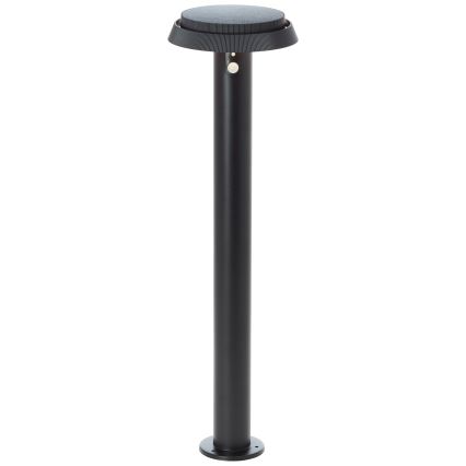 Brilliant - LED Napelemes lámpa érzékelővel ALVERO LED/4W/3,7V 2000 mAh 70 cm IP44 fekete