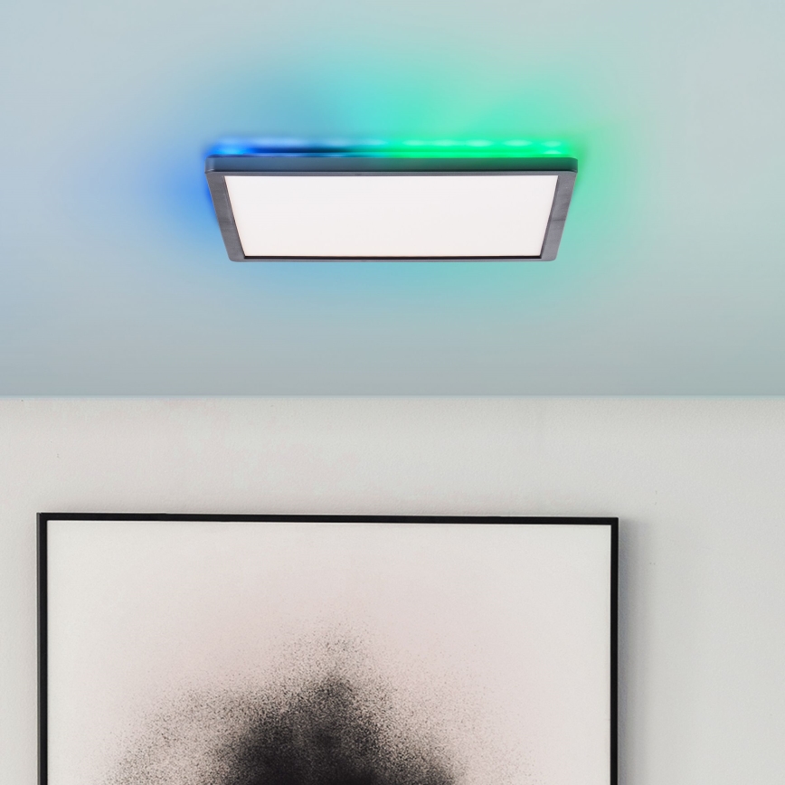 Brilliant - LED RGBW Dimmelhető mennyezeti lámpa SALTERY LED/20W/230V 3000-6500 + távirányítás