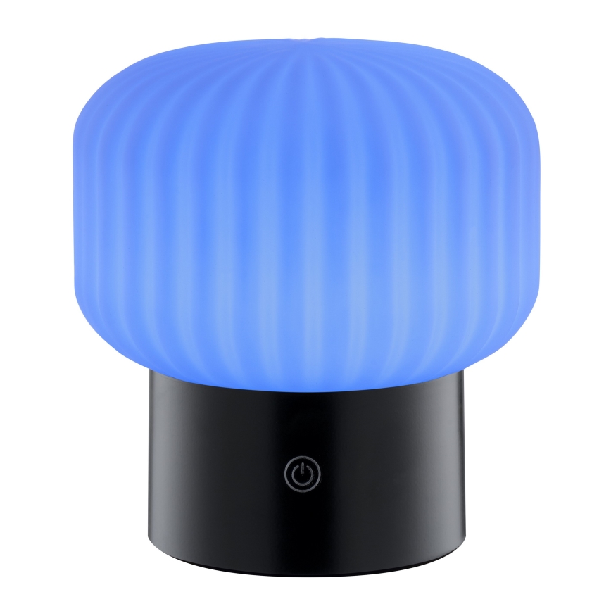 Brilliant - LED RGBW dimmelhető, újratölthető, érintésvezérlésű kültéri asztali lámpa SARASTRO LED/3W/5V 2700K 1800 mAh IP44 fehér