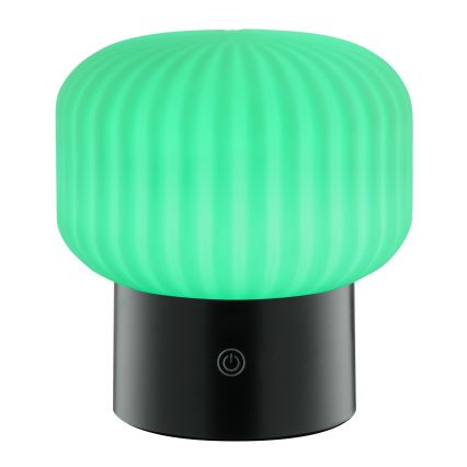 Brilliant - LED RGBW dimmelhető, újratölthető, érintésvezérlésű kültéri asztali lámpa SARASTRO LED/3W/5V 2700K 1800 mAh IP44 fehér