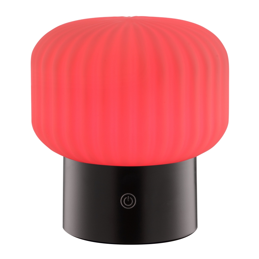 Brilliant - LED RGBW dimmelhető, újratölthető, érintésvezérlésű kültéri asztali lámpa SARASTRO LED/3W/5V 2700K 1800 mAh IP44 fehér