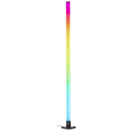 Brilliant - LED RGBW Dimmelhető állólámpa NEELE LED/6,5W/230V fekete + távirányítás