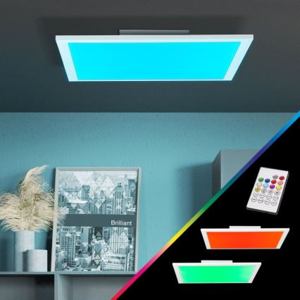 Brilliant - LED RGBW Dimmelhető mennyezeti lámpa ABIE LED/24W/230V 2700-6500K + távirányítás