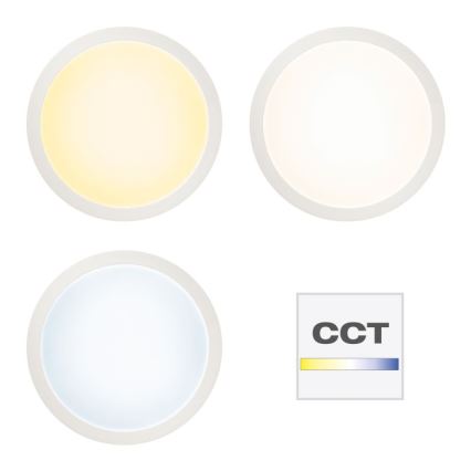 Brilliant - LED RGBW Dimmelhető mennyezeti lámpa ABIE LED/24W/230V 2700-6500K + távirányítás