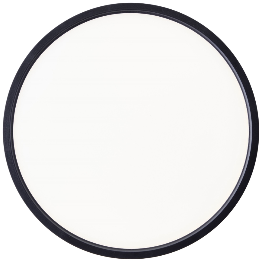 Brilliant - LED RGBW Dimmelhető mennyezeti lámpa LOTTI LED/16W/230V 3000K átm. 30 cm fekete Wi-Fi Tuya + távirányítás