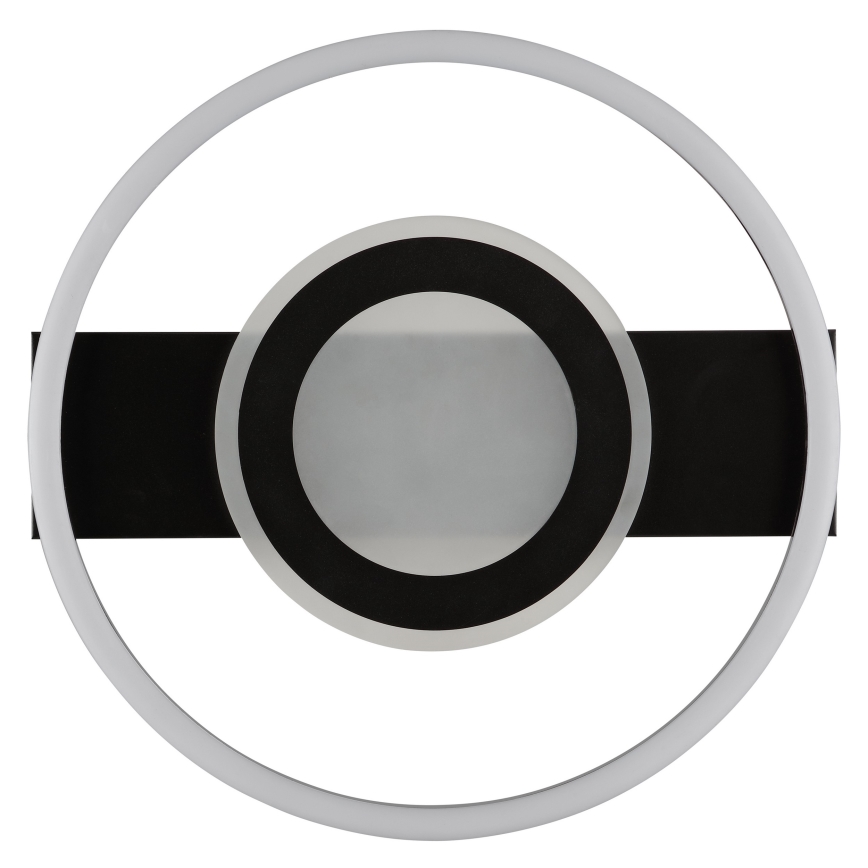 Brilliant - LED RGBW, fényerőszabályozható mennyezeti lámpa MAUREEN LED/20W/230V 3000-6500K fekete + távirányító