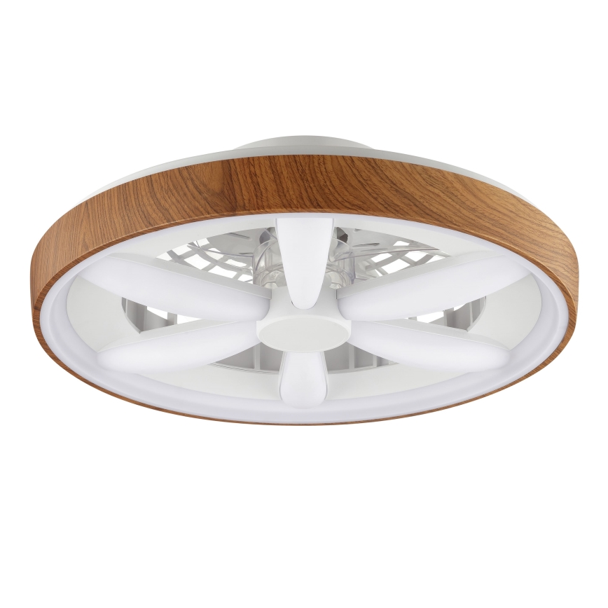 Brilliant - LED RGBW Dimmelhető mennyezeti ventilátor GAIANO LED/24W/230V 2700-6500K átm. 48 cm barna + távirányítás