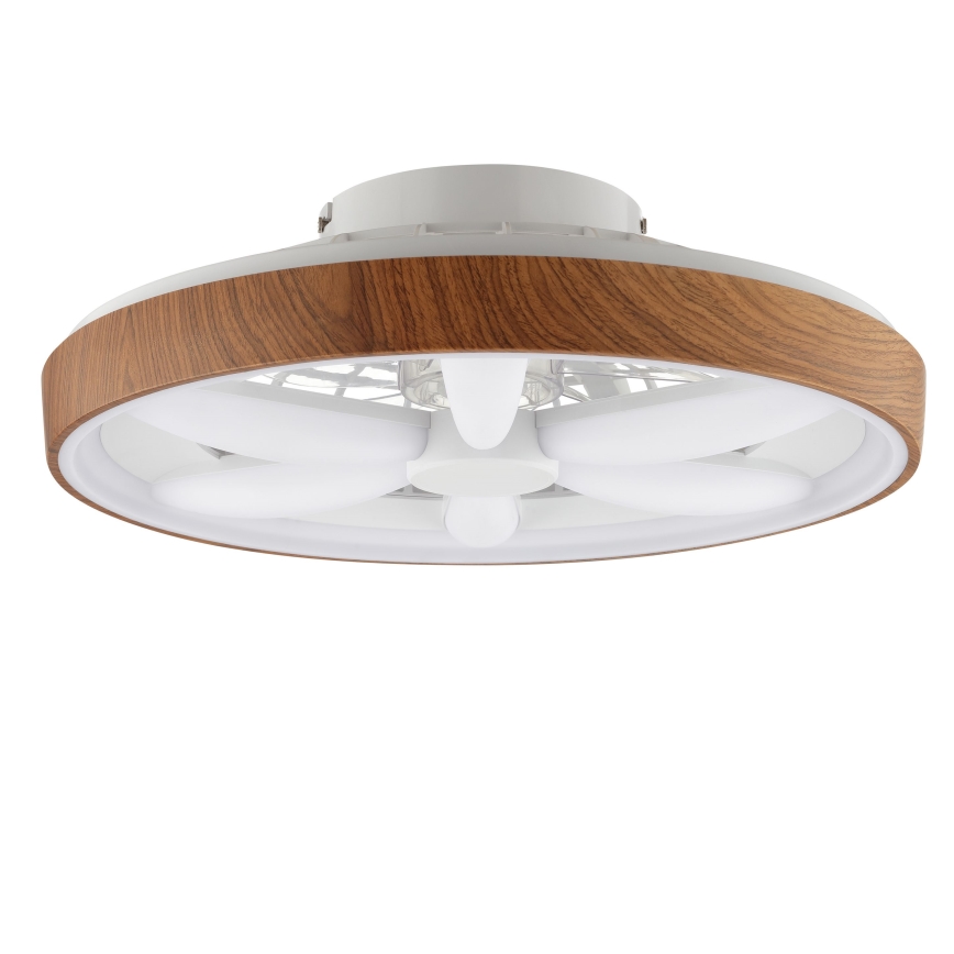 Brilliant - LED RGBW Dimmelhető mennyezeti ventilátor GAIANO LED/24W/230V 2700-6500K átm. 48 cm barna + távirányítás