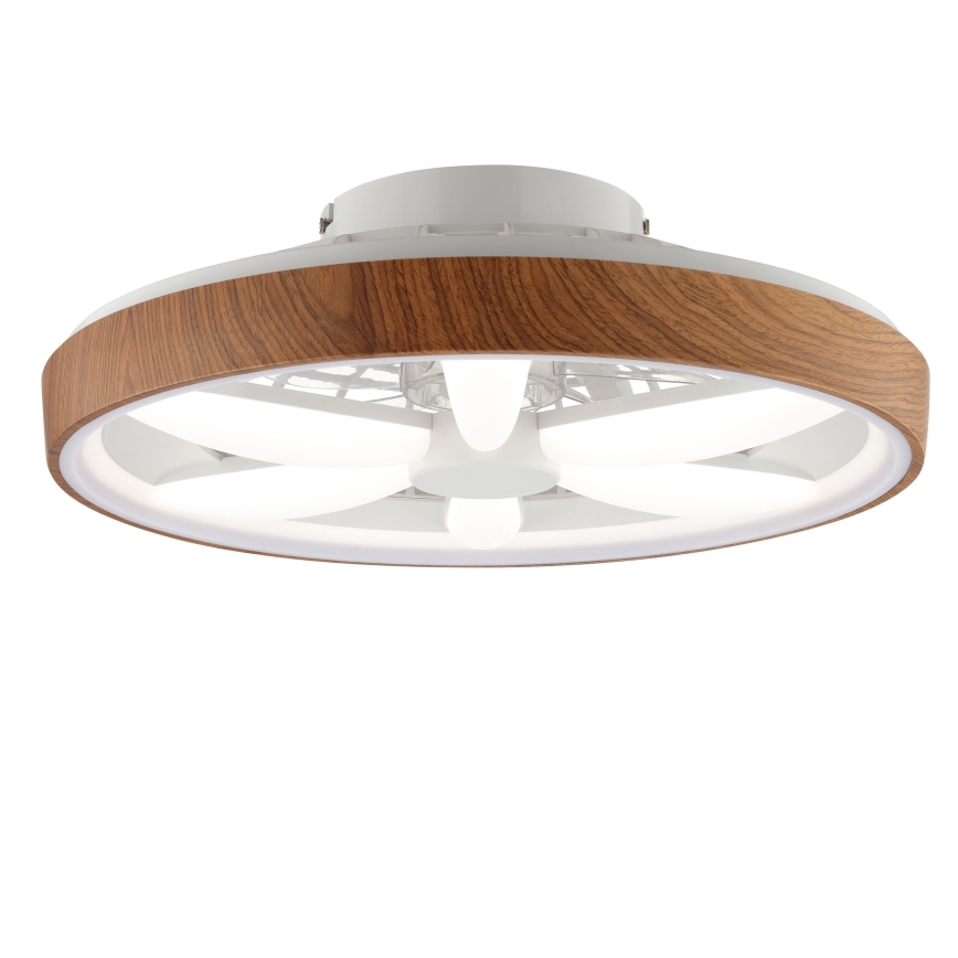 Brilliant - LED RGBW Dimmelhető mennyezeti ventilátor GAIANO LED/24W/230V 2700-6500K átm. 48 cm barna + távirányítás