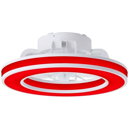 Brilliant - LED RGBW Dimmelhető mennyezeti ventilátor MONDELLO LED/26W/230V 2700-6500K átm. 41,5 cm fehér + távirányítás