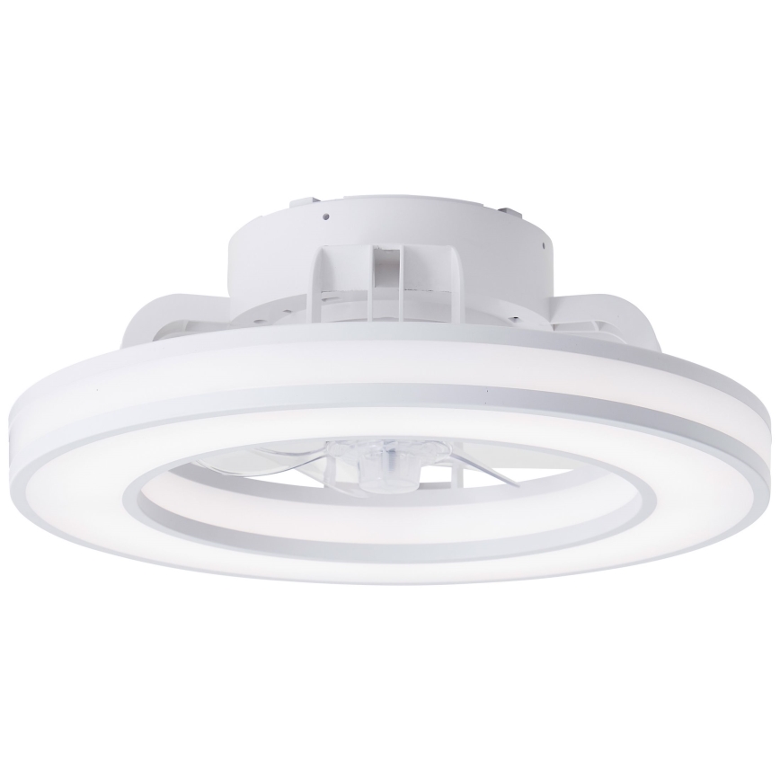 Brilliant - LED RGBW Dimmelhető mennyezeti ventilátor MONDELLO LED/26W/230V 2700-6500K átm. 41,5 cm fehér + távirányítás