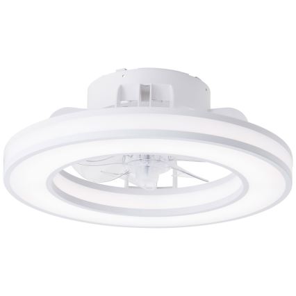 Brilliant - LED RGBW Dimmelhető mennyezeti ventilátor MONDELLO LED/26W/230V 2700-6500K átm. 41,5 cm fehér + távirányítás