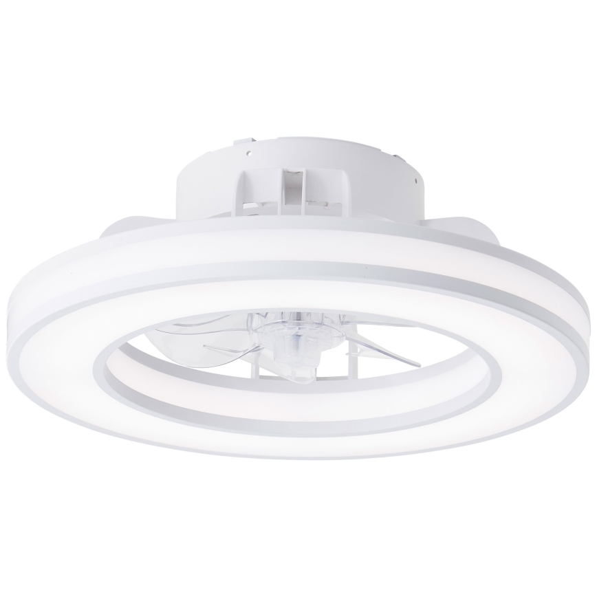 Brilliant - LED RGBW Dimmelhető mennyezeti ventilátor MONDELLO LED/26W/230V 2700-6500K átm. 41,5 cm fehér + távirányítás
