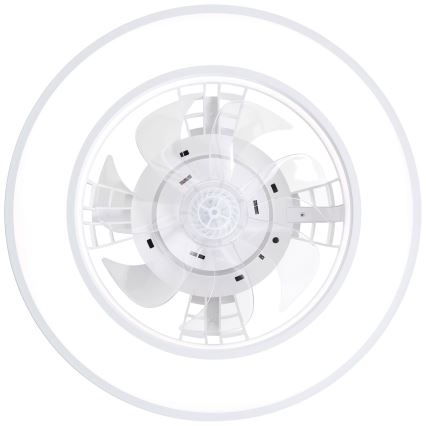 Brilliant - LED RGBW Dimmelhető mennyezeti ventilátor MONDELLO LED/26W/230V 2700-6500K átm. 41,5 cm fehér + távirányítás