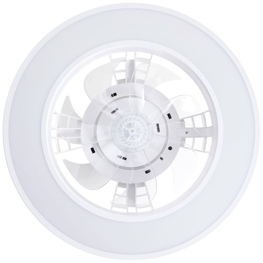 Brilliant - LED RGBW Dimmelhető mennyezeti ventilátor MONDELLO LED/26W/230V 2700-6500K átm. 41,5 cm fehér + távirányítás