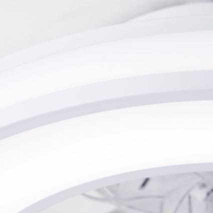 Brilliant - LED RGBW Dimmelhető mennyezeti ventilátor MONDELLO LED/26W/230V 2700-6500K átm. 41,5 cm fehér + távirányítás