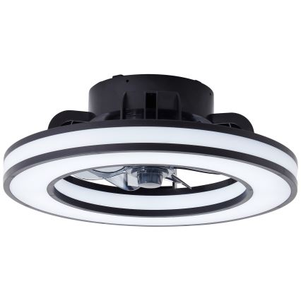 Brilliant - LED RGBW Dimmelhető mennyezeti ventilátor MONDELLO LED/26W/230V 2700-6500K átm. 41 cm fekete + távirányítás