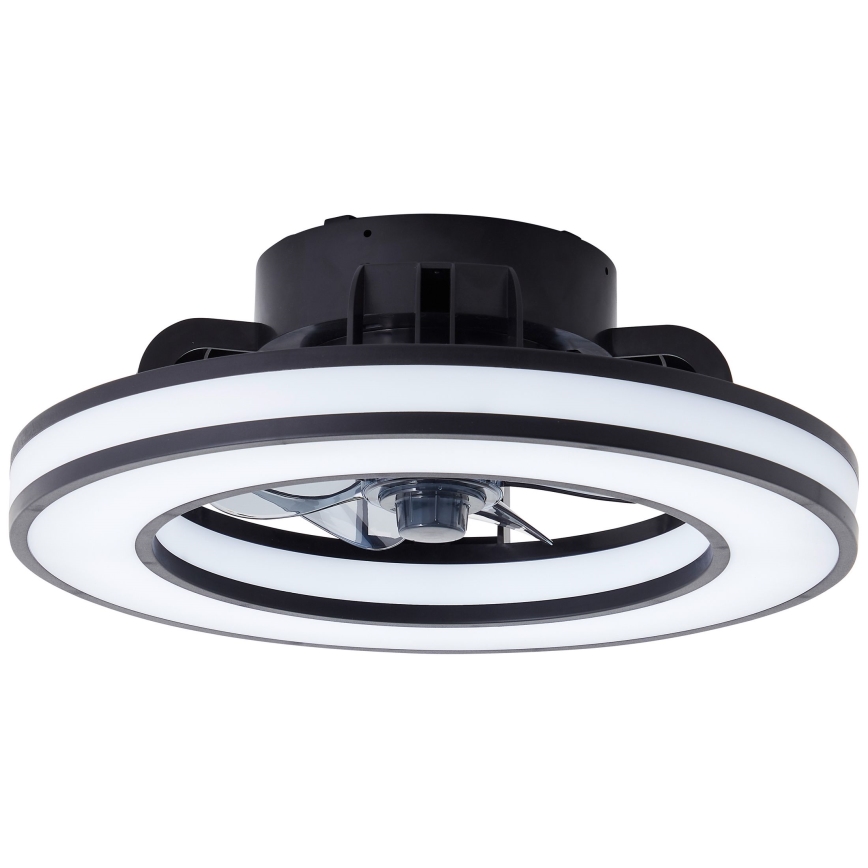Brilliant - LED RGBW Dimmelhető mennyezeti ventilátor MONDELLO LED/26W/230V 2700-6500K átm. 41 cm fekete + távirányítás