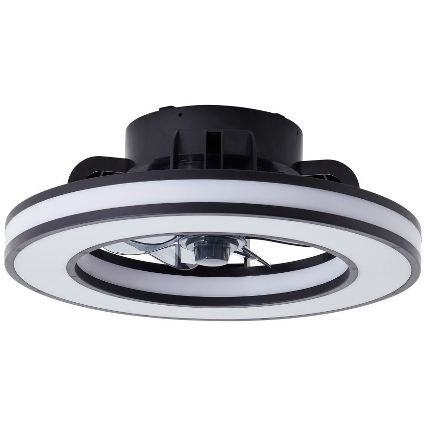 Brilliant - LED RGBW Dimmelhető mennyezeti ventilátor MONDELLO LED/26W/230V 2700-6500K átm. 41 cm fekete + távirányítás