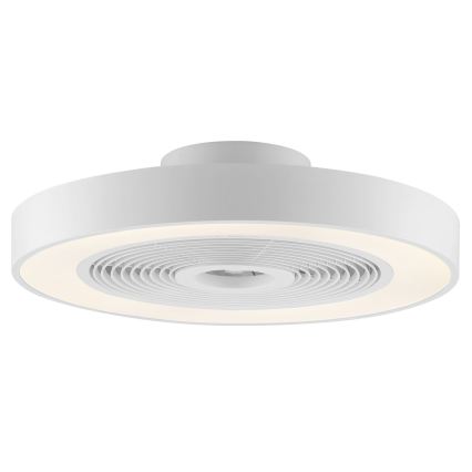 Brilliant - LED RGBW Dimmelhető mennyezeti lámpatest ventilátorral CATANIA LED/37W/230V 2700-6500K átmérő 48,6 cm fehér + távirányító
