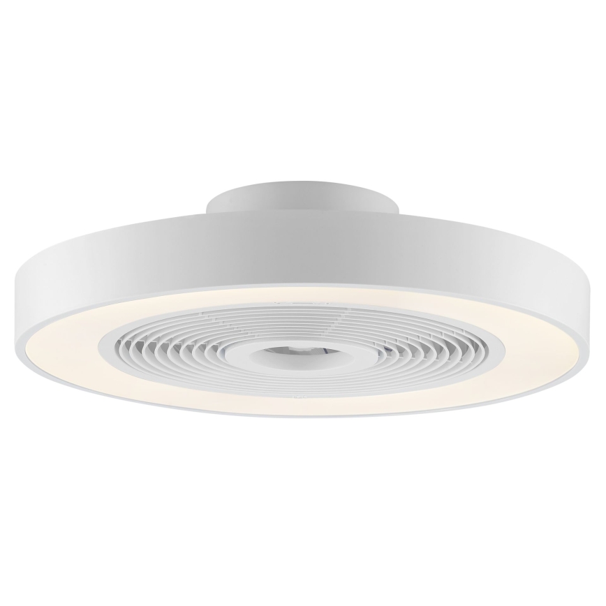 Brilliant - LED RGBW Dimmelhető mennyezeti lámpatest ventilátorral CATANIA LED/37W/230V 2700-6500K átmérő 48,6 cm fehér + távirányító