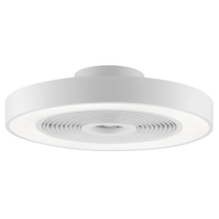 Brilliant - LED RGBW Dimmelhető mennyezeti lámpatest ventilátorral CATANIA LED/37W/230V 2700-6500K átmérő 48,6 cm fehér + távirányító