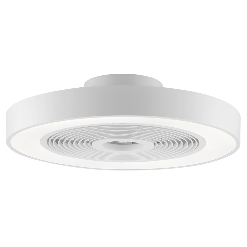 Brilliant - LED RGBW Dimmelhető mennyezeti lámpatest ventilátorral CATANIA LED/37W/230V 2700-6500K átmérő 48,6 cm fehér + távirányító