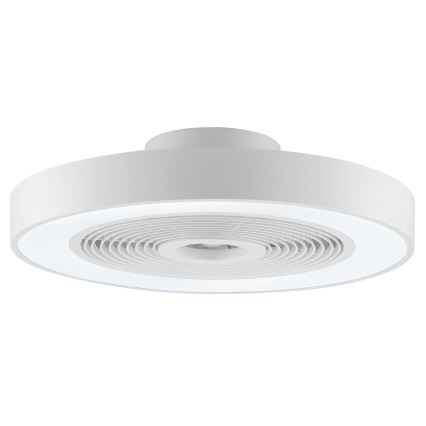 Brilliant - LED RGBW Dimmelhető mennyezeti lámpatest ventilátorral CATANIA LED/37W/230V 2700-6500K átmérő 48,6 cm fehér + távirányító