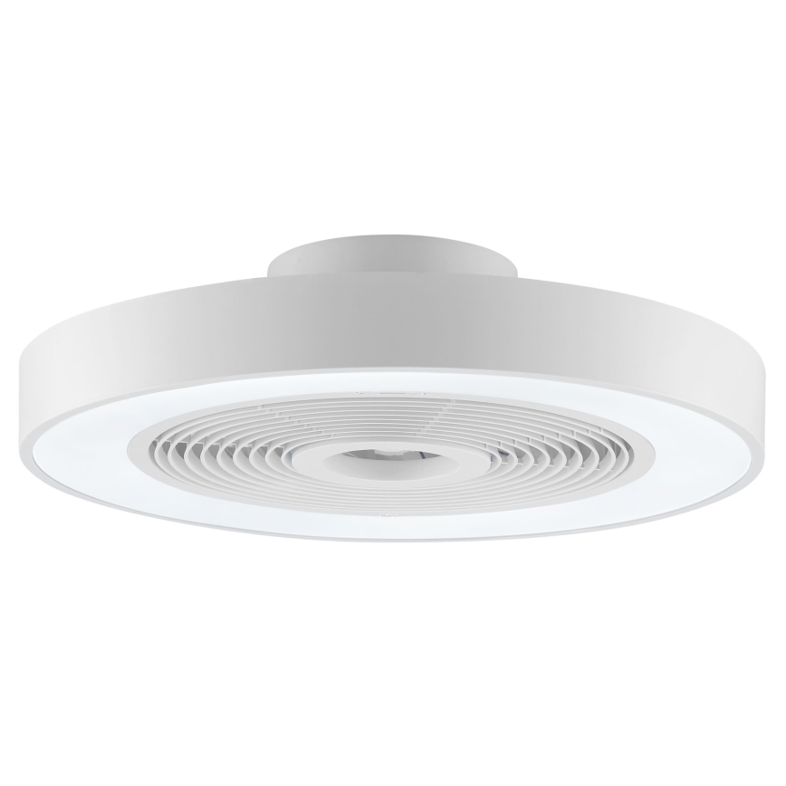 Brilliant - LED RGBW Dimmelhető mennyezeti lámpatest ventilátorral CATANIA LED/37W/230V 2700-6500K átmérő 48,6 cm fehér + távirányító