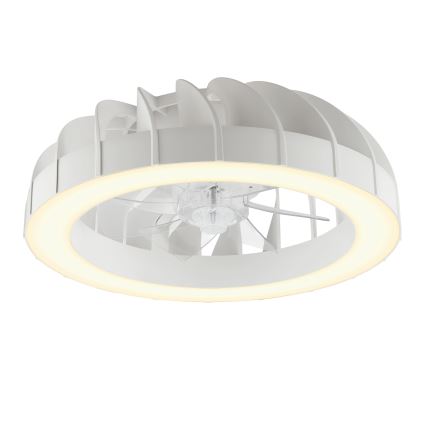 Brilliant - LED RGBW dimmelhető mennyezeti ventilátor világítással FANORA LED/30W/230V 2700-6500K átmérő 46 cm fehér + távirányító