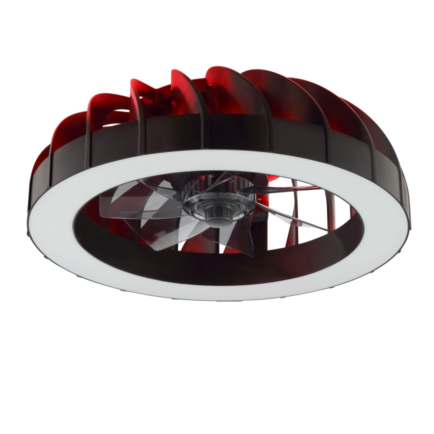 Brilliant - LED RGBW dimmelhető mennyezeti ventilátor világítással FANORA LED/30W/230V 2700-6500K átmérő 46 cm fekete + távirányító