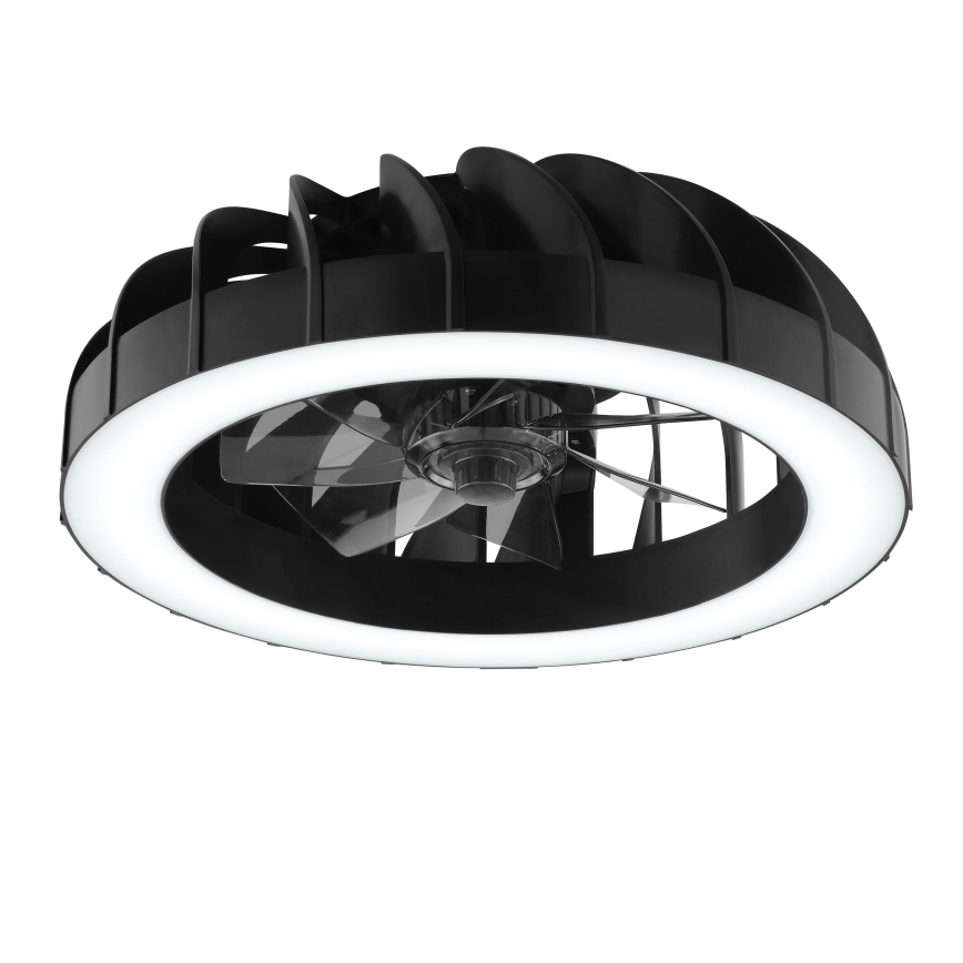Brilliant - LED RGBW dimmelhető mennyezeti ventilátor világítással FANORA LED/30W/230V 2700-6500K átmérő 46 cm fekete + távirányító
