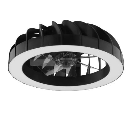 Brilliant - LED RGBW dimmelhető mennyezeti ventilátor világítással FANORA LED/30W/230V 2700-6500K átmérő 46 cm fekete + távirányító