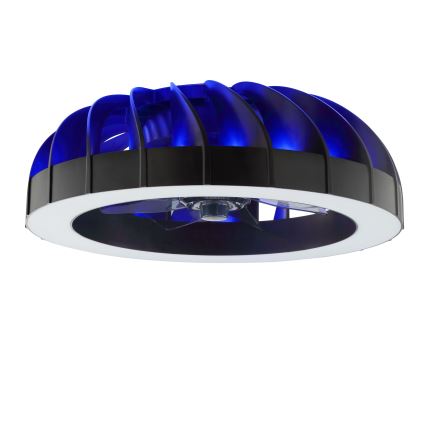 Brilliant - LED RGBW dimmelhető mennyezeti ventilátor világítással FANORA LED/30W/230V 2700-6500K átmérő 46 cm fekete + távirányító