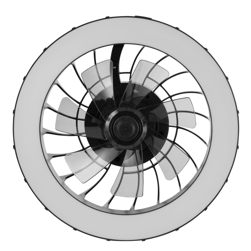 Brilliant - LED RGBW dimmelhető mennyezeti ventilátor világítással FANORA LED/30W/230V 2700-6500K átmérő 46 cm fekete + távirányító