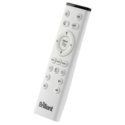 Brilliant - LED RGBW dimmelhető mennyezeti ventilátor világítással FANORA LED/30W/230V 2700-6500K átmérő 46 cm fekete + távirányító