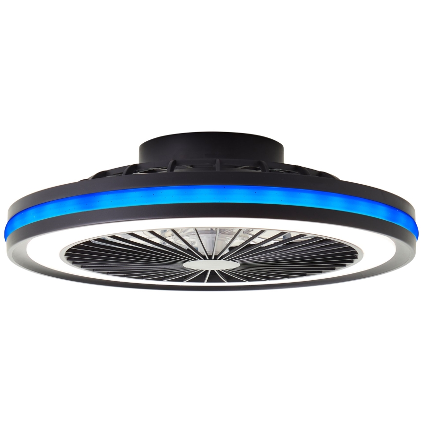 Brilliant - LED RGBW Dimmelhető mennyezeti ventilátoros lámpa PALMERO LED/40W/230V 2700-6500K átm. 46,6 cm bézs + távirányítóval