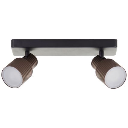 Brilliant - LED Spotlámpa CADIZ 2xGU10/5W/230V bronz