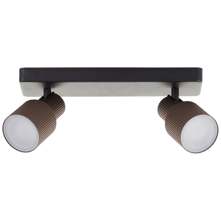 Brilliant - LED Spotlámpa CADIZ 2xGU10/5W/230V bronz