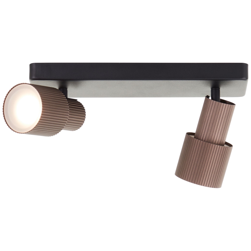 Brilliant - LED Spotlámpa CADIZ 2xGU10/5W/230V bronz