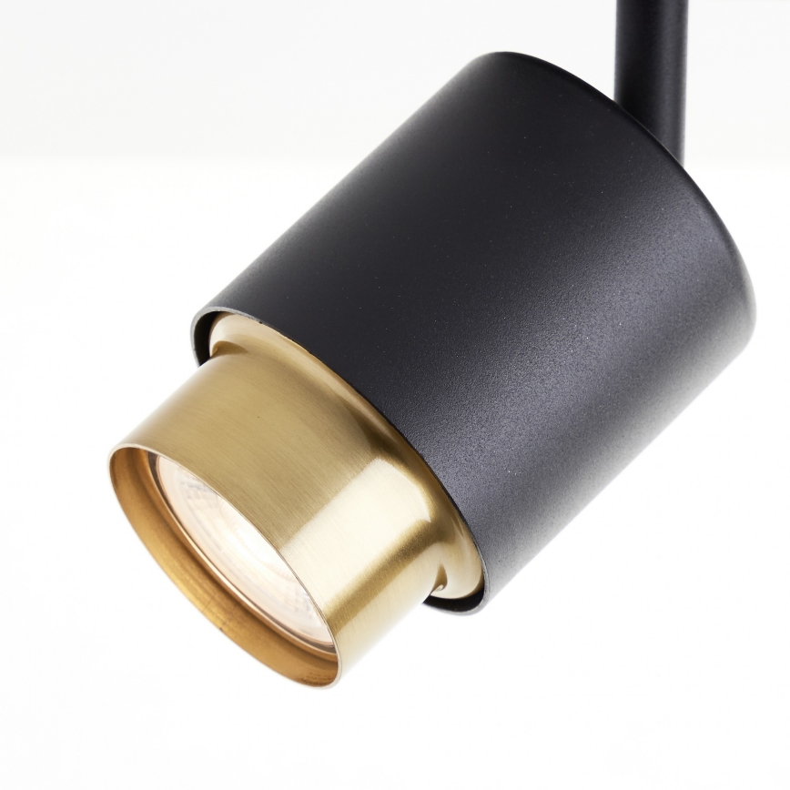 Brilliant - LED spotlámpa COVELO 2xGU10/5W/230V fekete/arany