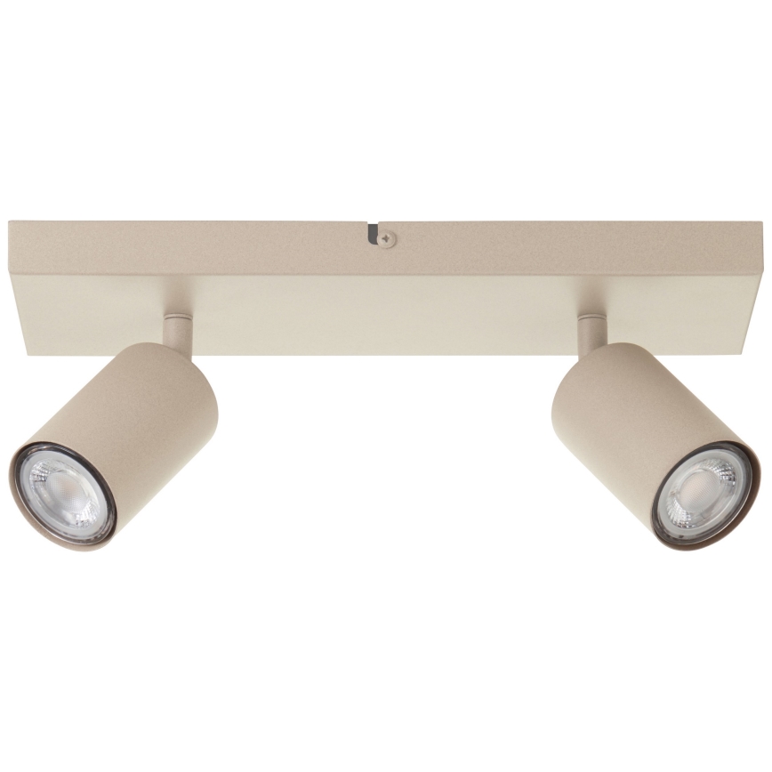 Brilliant - LED spotlámpa JELLO 2xGU10/5W/230V bézs