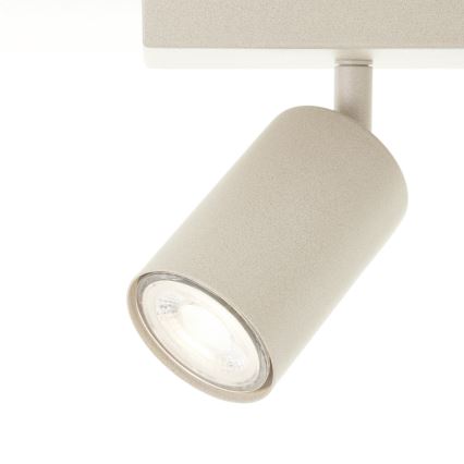 Brilliant - LED spotlámpa JELLO 2xGU10/5W/230V bézs