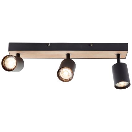 Brilliant - LED Spotlámpa JELLO 3xGU10/4,5W/230V fenyő